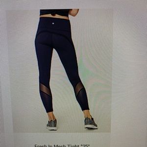 Lululemon Fresh in Mesh Tight